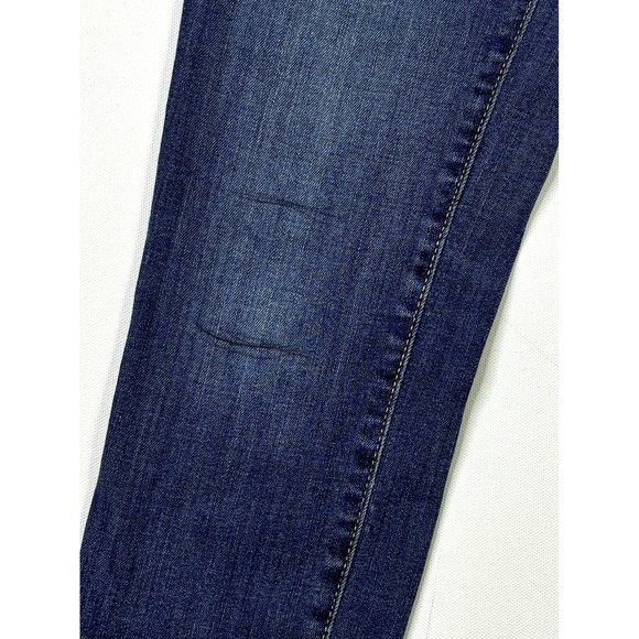 American Eagle Jeans Women's 4 Regular Jegging Stretch Denim Blue Distressed - Picture 3 of 15